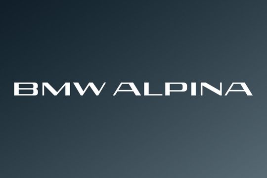 The new wordmark BMW Alpina.(Image: Max Bublak)