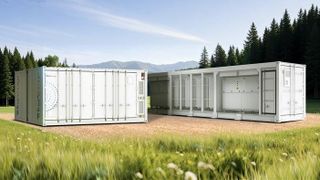 "Elementa Electra" kombiniert das Batteriesystem mit einer Wechselstromeinheit, die Stromumwandlung und Anpassung an das Mittelspannungsnetz ermöglicht.  (Bild: Trinasolar )