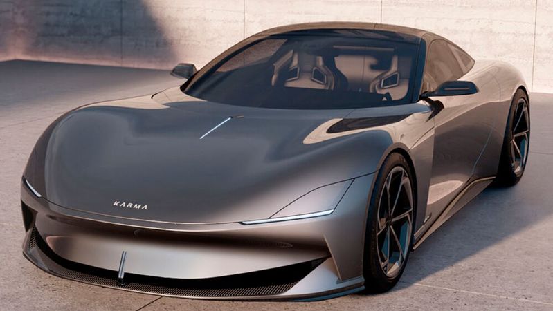 Ende 2025 will Karma Automotive den Elektro-Sportwagen Kaveya auf den Markt bringen.(Bild:  Karma Automotive)