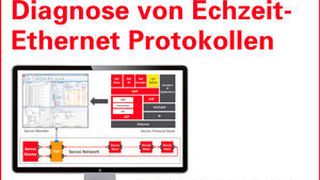 Erfahren Sie am Beispiel des Sercos Automatisierungsbusses, wie eine Netzwerkdiagnose komfortabel und effizient durchgeführt werden kann. (Strobl)