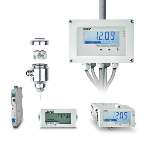 Figure 4: Devices from the MCR Field Analog product range (Phoenix Contact)
