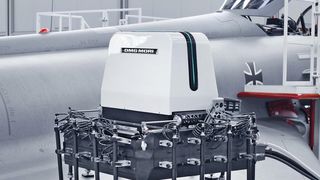 Die mobile Fünf-Achs-Fräseinheit ermöglicht das strukturierte Abarbeiten der Reparaturaufgabe in wenigen Minuten bei 100 % gleichbleibender Qualität und Wiederholgenauigkeit. (Bild: DMG Mori)