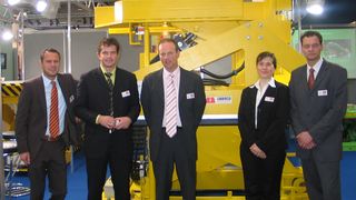 Auf der diesjährigen Euroblech präsentiert die Laweco Maschinen- und Apparatebau GmbH Hebesysteme für die Blech- und Coilverarbeitung. (Archiv: Vogel Business Media)