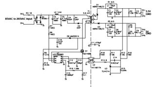 Bild 1: Die Kreuzregelung bei einem Sperrwandler mit zwei Ausgängen spart einerseits Geld, geht aber andererseits auf Kosten der Regeleigenschaften. (TI)