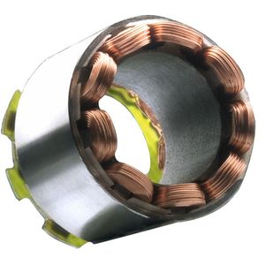 Abbildung 1: Konzentrierte Wicklung automatisiert eingelegt.