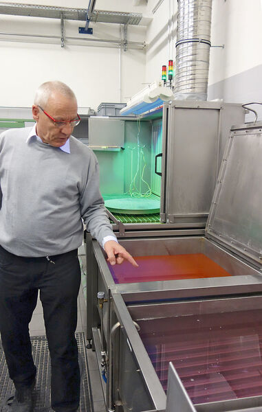 „Seit der Installation der Vacudest habe ich keinen Arbeitsaufwand mehr mit den Behörden“, sagt Jürgen Lindgens, Manager der Non-destructive-Testing-Abteilung bei Jet Aviation. (H2O)