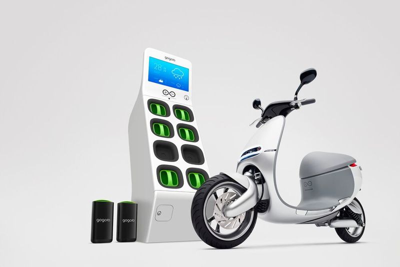 Lediglich einige Elektroroller-Hersteller wie die taiwanesische Scooter-Marke Gogoro hielten und halten an dem Konzept fest. (Bild: Gogoro)