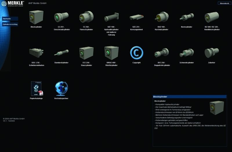 Arbeiten mit dem ‚Zylinderassistenten‘: Er zeigt die gesamte Palette der Möglichkeiten auf einen Blick an und gibt zu jedem Bautyp wertvolle Informationen. (Archiv: Vogel Business Media)