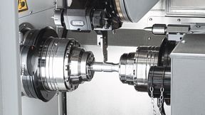 Ihre Weltpremiere feiert die TTS52 auf der AMB, wo Spinner die neue Maschine erstmals öffentlich präsentieren wird. (Bild: Spinner GmbH)
