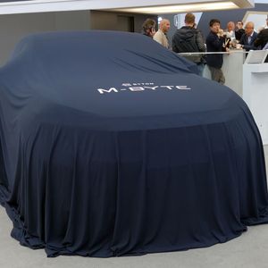 Auf der IAA 2019 hat Byton den M-Byte erstmals gezeigt.(Bild:  Wehner/»kfz-betrieb«)