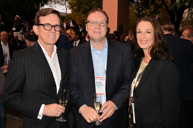 (v. l.) Jens Hirsch, Computacenter,  Frank Schöneberg, Cisco und Simone Heitmann, Computacenter (Bild: IT-BUSINESS)