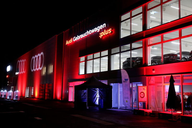 Das Audi-Terminal von Auto Wichert gilt als das erste umweltfreundliche Autohaus in Hamburg. (Auto Wichert)