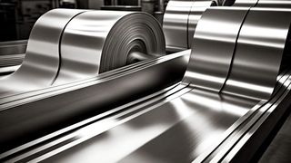 Bei Arcelormittal Bremen werden per Messer Coils aus Stahl zurechtgeschnitten, was mit hoher Geschwindigkeit passiert. Deshalb ist die Qualitätssicherung von Produkt und Messer nicht einfach. Doch TS Sensors und Selmatec haben nun ein Echtzeitsystem entwickeln können ... (Bild: AT Sensors)
