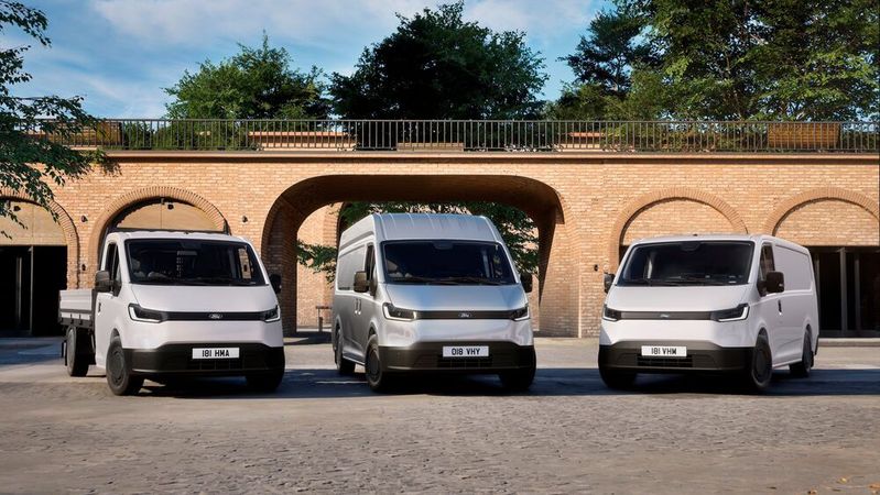 Die Nutzfahrzeugsparte von Ford hat mit dem Transit City einen neuen E-Transporter im Angebot.(Bild:  Ford Pro)