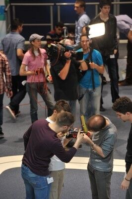 Freescale-Cup Weltmeisterschaft 2014: Impressionen (Bild: Fraunhofer IIS Peter/Roggenthin)