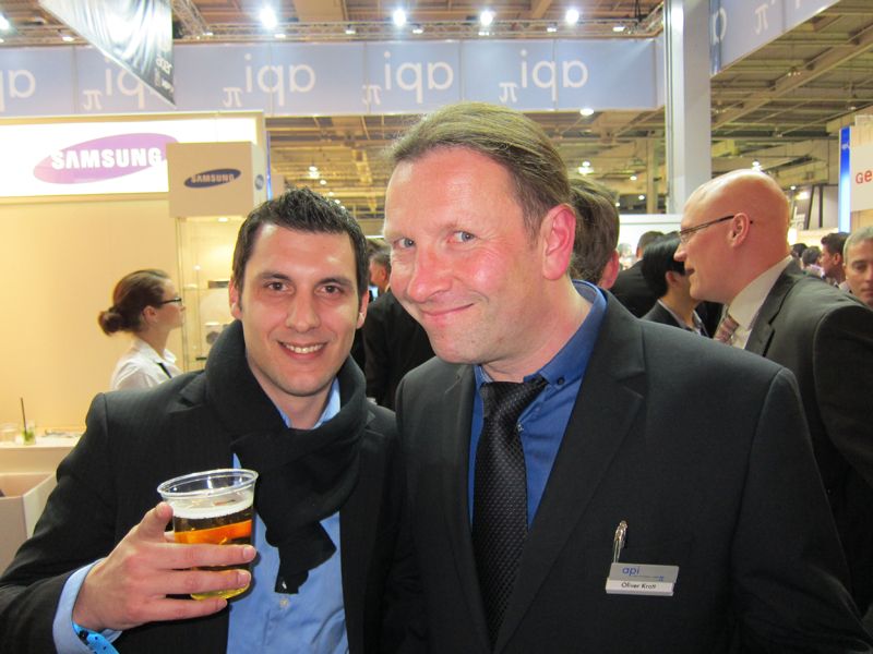 (v. l.) Andy Klesing, MSM, und Oliver Krott, api     (Bild: IT-BUSINESS)