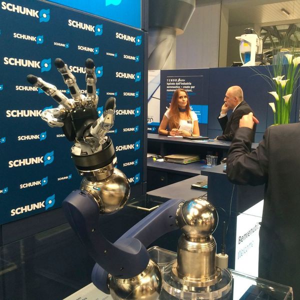 Schunk, le spécialiste des systèmes de serrage, une entreprise allemande fête cette année ses 70 ans d'existence. (Image: maschinenmarkt.de / Frank Jablonski)