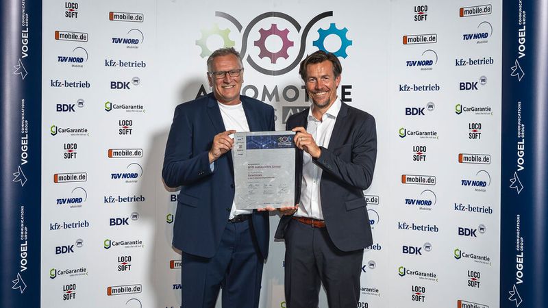 Gewinner Kategorie Digitalisierung: BOB Automotive Group, Essen (Bild: Stefan Bausewein)