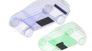 Da die Tanks modular aus einzelnen CFK-Zylindern aufgebaut werden, können sie genau dem Bauraum eines Fahrzeugs angepasst werden, wie diese Anwendungsbeispiele verdeutlichen sollen.  (Bild: BBG)