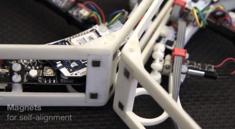 ... sorgen für die gezielte Koppelung der Elemente (ETH Zürich/youtube)