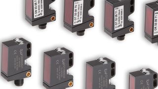 Eine Neuentwicklung im Bereich von Tastern mit Hintergrundausblendung sind Geräte mit punktförmiger Rotlicht-LED. Die Hintergrundausblendung erfolgt nach dem Triangulationsverfahren, wobei die Taster mit einem Diodenarray als Empfänger ausgestattet sind. Der kleine, homogene wie scharfkantige Lichtfleck der LED ermöglicht ein sehr genaues Positionieren. Ähnlich wie bei Lasersensoren können sehr kleine Objekte detektiert werden. (Bild: IPF Electronic)