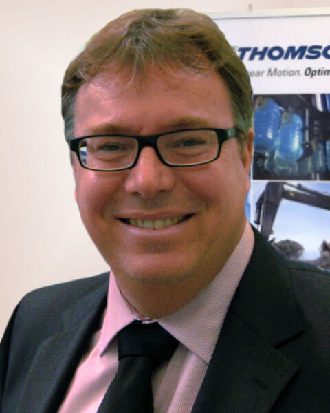 Hakan Persson, Global Product Line Director, Industrial Linear Actuators, Thomson Industries Inc. (Thomson)