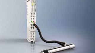 Unter den vorgestellen Produkten findet sich unter anderem die Ethercat-Klemme EL5072 für die präzise Wegmesstechnik als integraler Bestandteil der Steuerungstechnik. (Beckhoff)