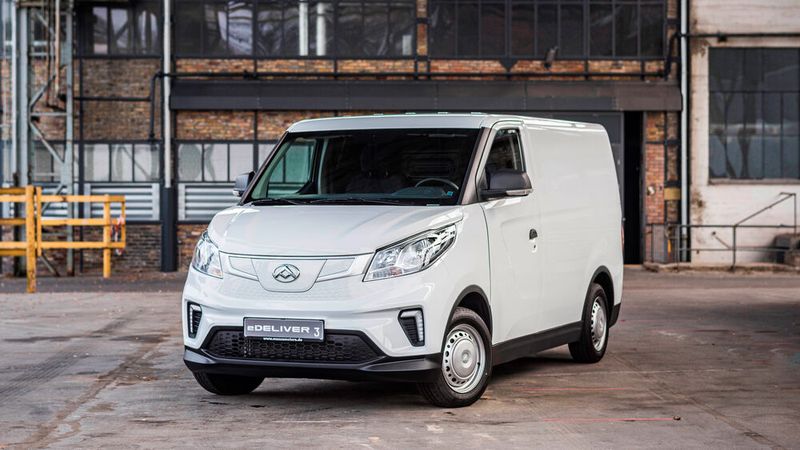 Der Maxus E-Deliver 3 tritt zum Beispiel gegen den elektrischen Mercedes Vito an.(Bild:  Maxus)