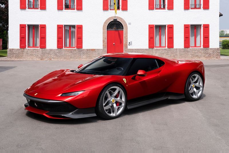 Der Ferrari SP38 ist ein Einzelstück. (Ferrari/Andrea Giovanelli/LaPresse)