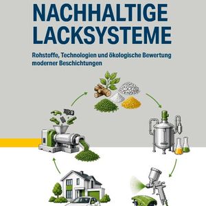 Das Buch verbindet ökologische Bewertungsmethoden wie Carbon Footprint und Life Cycle Analysis mit anwendungsnahem Fachwissen zu Rohstoffen, Herstellung und Applikation. Auch Entlackung, Recycling und Kreislaufwirtschaft werden ausführlich behandelt. (Bild:  VCG)