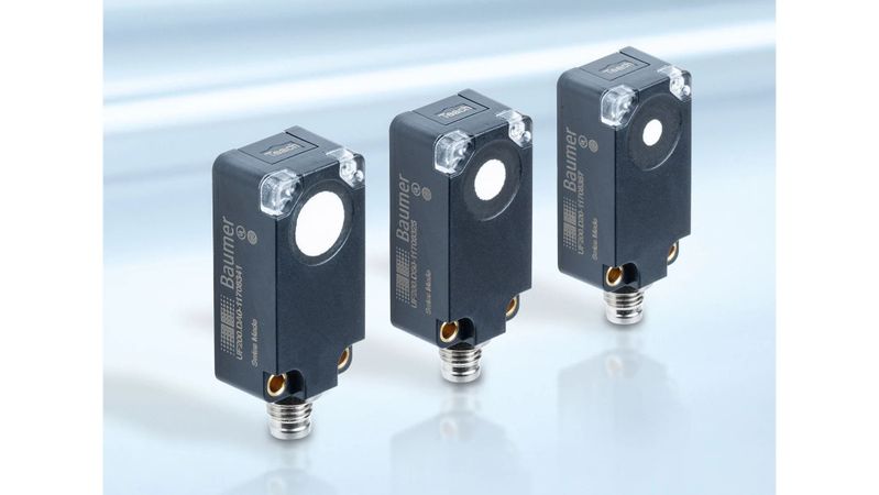 Die UF200-Familie mit NexSonic-Technologie ist das jüngste Mitglied der neuen Generation der Baumer Ultraschall-Toolbox, die sich durch hohe Performance und smarte Funktionen auszeichnet.(Bild:  Baumer)