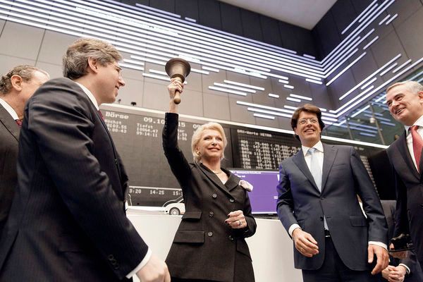 Unter dem Motto „We share our success“ ging Schaeffler im Jahr 2015 erfolgreich an die Börse (Bild: Schaeffler)