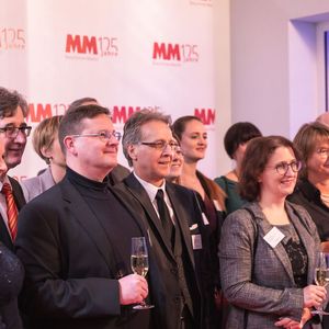 Die Macher des MM Maschinenmarkt standen im Mittelpunkt der Feierlichkeiten