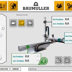 Die Visualisierung von Handlingsystemen soll Einarbeitungszeiten verkürzen und den Bedienungsprozess beschleunigen.