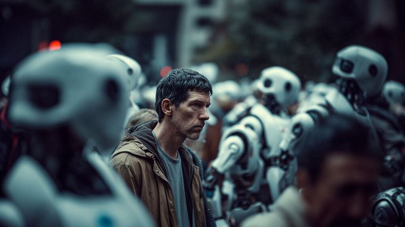 Wahrnehmung zählt: Erwartungen an KI prägen Vertrauen in Demokratie stärker als ihr realer Einsatz.(Bild:  Midjourney / KI-generiert)