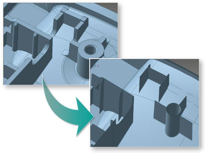 CAD Doctor arbeitet mit vielen verschiedenen CAD Formaten und Product Data Quality (PDQ) Kriterien, um Daten sehr schnell zu konvertieren und zu bereinigen, die Geometrie zu vereinfachen, um die Dateigrößen zu reduzieren und so eine effizientere CAE-Analyse zu ermöglichen. (Bild: Elysium)