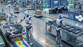 Humanoide Roboter und autonome Fabrik: Zwei Megatrends kommen zusammen. (Bild: KI-generiert)