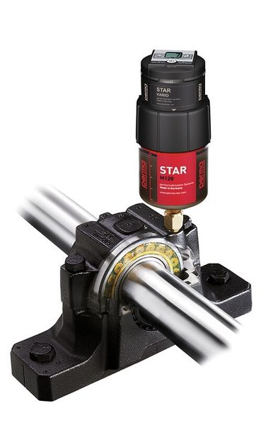 Perma Star Vario im Einsatz am Wälzlager. (Bild: perma-tec)