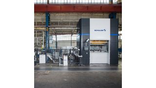 Die MSP ist jetzt auch mit 400 t Presskraft verfügbar. (Schuler)