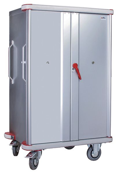 Die Transportwagen für die Logistiksysteme sind in offener und geschlossener Ausführung… (Bild: Kögel)