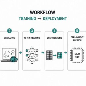 Der Workflow des Testszenarios.(Bild:  Burger Engineering)