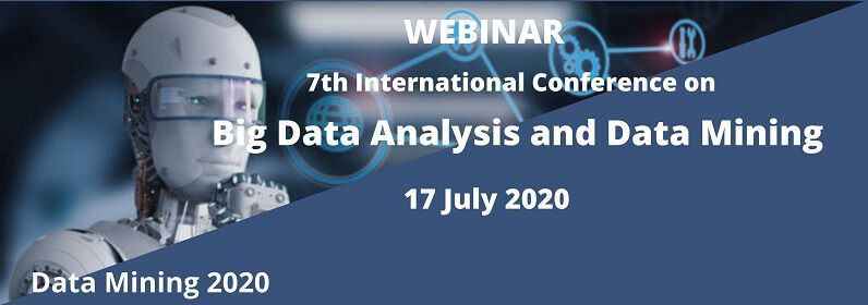 7th International Conference on Big Data Analysis and Data Mining    Update: Die Veranstaltung findet online statt!   Die Konferenz Big Data Analysis and Data Mining versammelt über zwei Tage eine Vielzahl an Wissenschaftlern und Branchenexperten, die sich mit aktuellen Herausforderungen von Big Data und Data Mining beschäftigen. Teilnehmer können sich dank Keynotes, Vorträgen und Ausstellungen mit der Thematik beschäftigen und sich mit anderen Experten austauschen. Wann: 17. – 18. Juli 2020, online.    Mehr unter: 