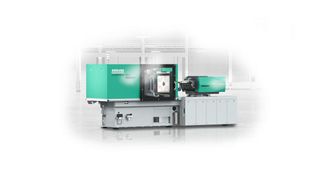 Following the launch of the new hybrid machine technology with the Allrounder 470 H milestone machine in the spring, the Allrounder 520 H is now celebrating its premiere in the "Premium" performance variant at Fakuma 2023. (Source: Arburg)