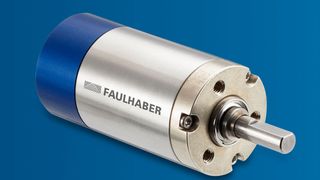 Aufgrund des vorgespannten Kugellagers hat die Abtriebswelle des Getriebes 20/1R kein axiales Spiel. (Bild: Faulhaber)