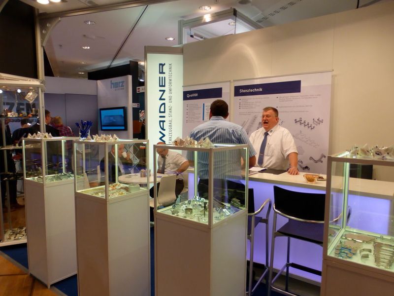 Impressionen der Stanztec 2016 in Pforzheim. (Finus)