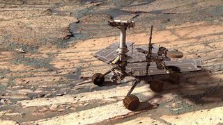 Die Opportunity feiert ihren 10. Geburtstag auf dem Mars und mit ihr feiern auch die 39 DC-Motoren von Maxon Motor. (NASA/JPL-Caltech)