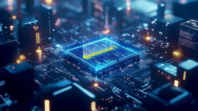 Continental will Halbleiter entwickeln, um den internen Bedarf zu decken. (Bild:  Continental)