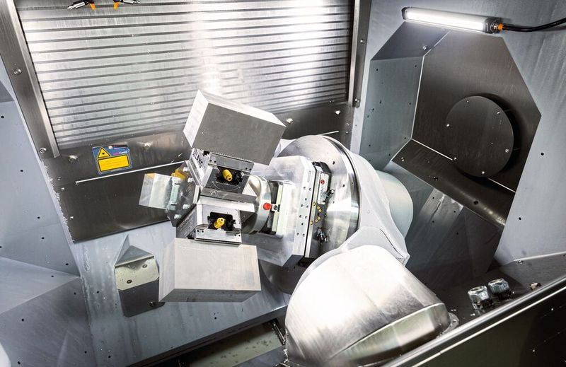 Bei der Bearbeitung der Bauteile sind Form- und Lagetoleranzen von  2/100 mm gefordert. (Bild: OPS Ingersoll)