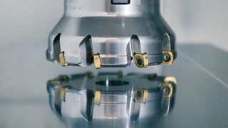 The .38 Finishing Face Mill / SNFX1204 system is available in three cutter variants. (Source: Seco Tool)