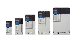 Der Powerflex 527 ist in fünf Baugrößen mit einem Leistungsbereich von 0,4 bis 22 kW (0,5 bis 30 Hp) und in globalen Spannungsklassen von 100 bis 600 V verfügbar. (Bild: Rockwell Automation)